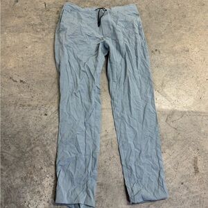 Sandro‎ Paris Blue Pants Size 44 Quiet Luxury Designer Classic Basics Work